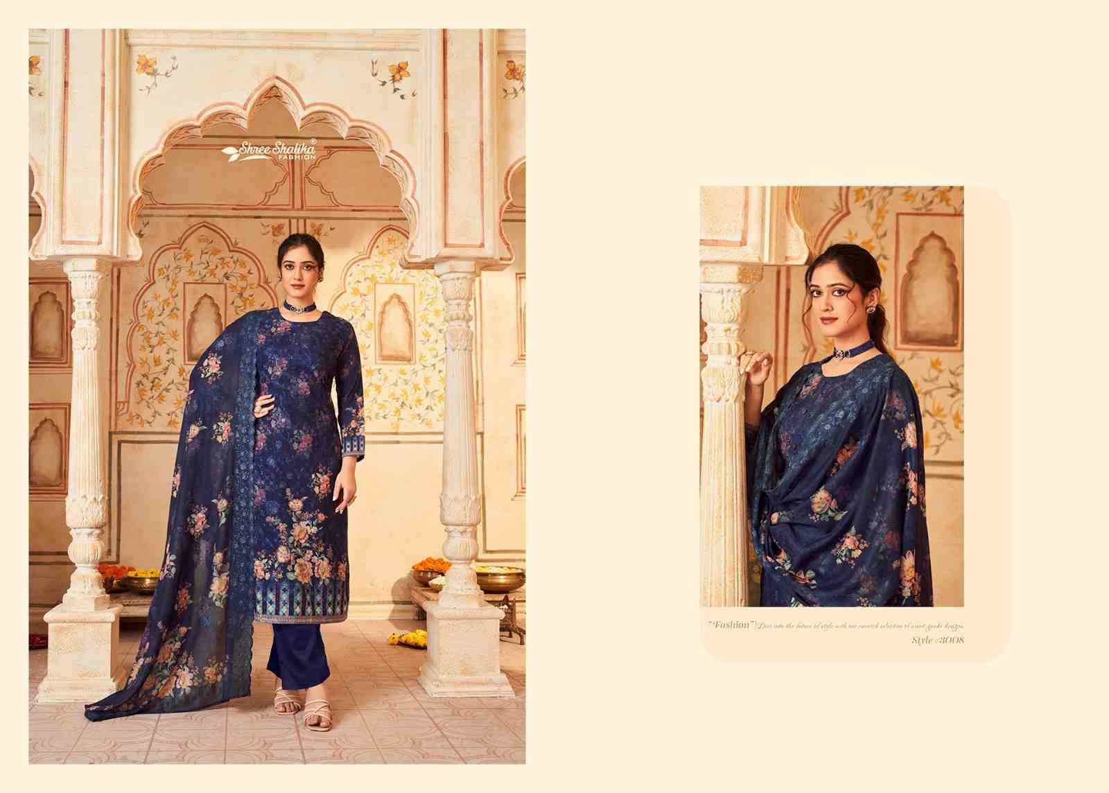 MAHJABEEN VOL-3 BY SHREE SHALIKA FASHION 3001 TO 3008 SERIES BEAUTIFUL STYLISH ANARKALI SUITS FANCY COLORFUL CASUAL WEAR & ETHNIC WEAR & READY TO WEAR COTTON DIGITAL PRINT DRESSES AT WHOLESALE PRICE